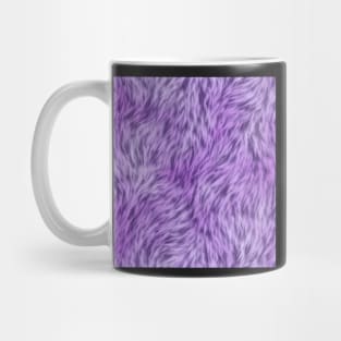 Lilac and Purple Fur Design Mug